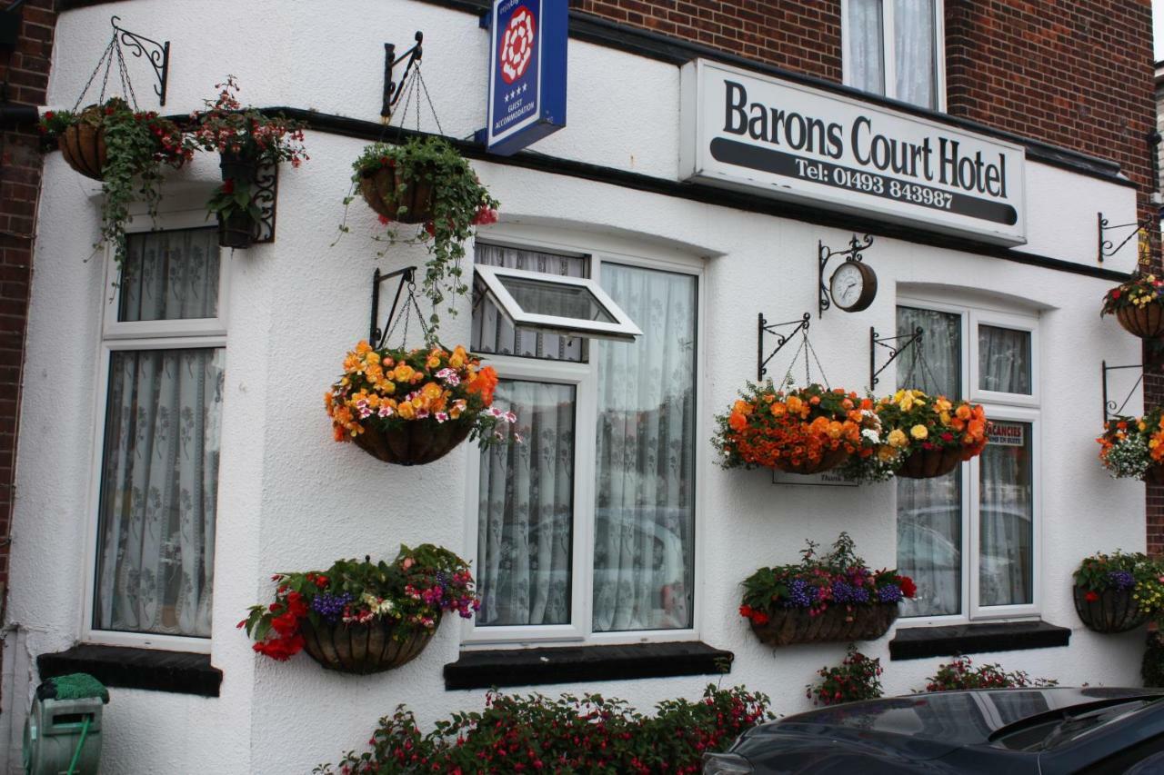 Barons Court Hotell Great Yarmouth Exteriör bild